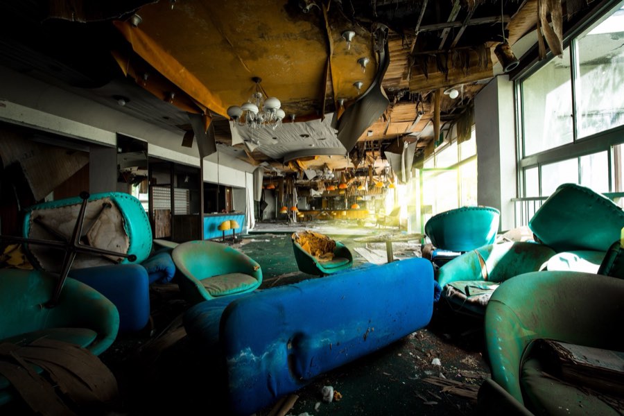 Haikyo, Spring 2012, Japan. Photograph by Jordy Meow