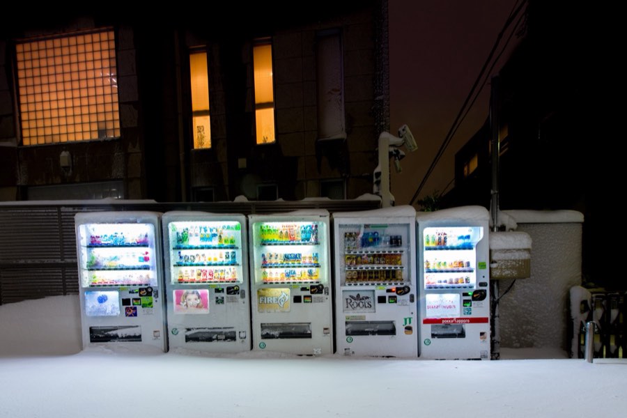 Tokyo, Winter 2014, Japan. Photograph by Jordy Meow